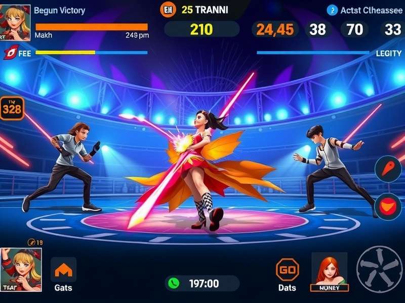 Blaze Dynamo Begum Victory character selection screen